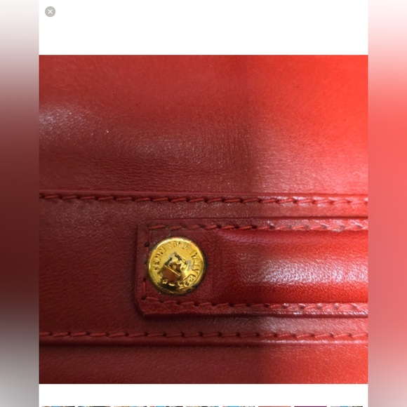 Preloved Vintage Fendi Roll Pouch/Clutch with push lock - Picture 6 of 10